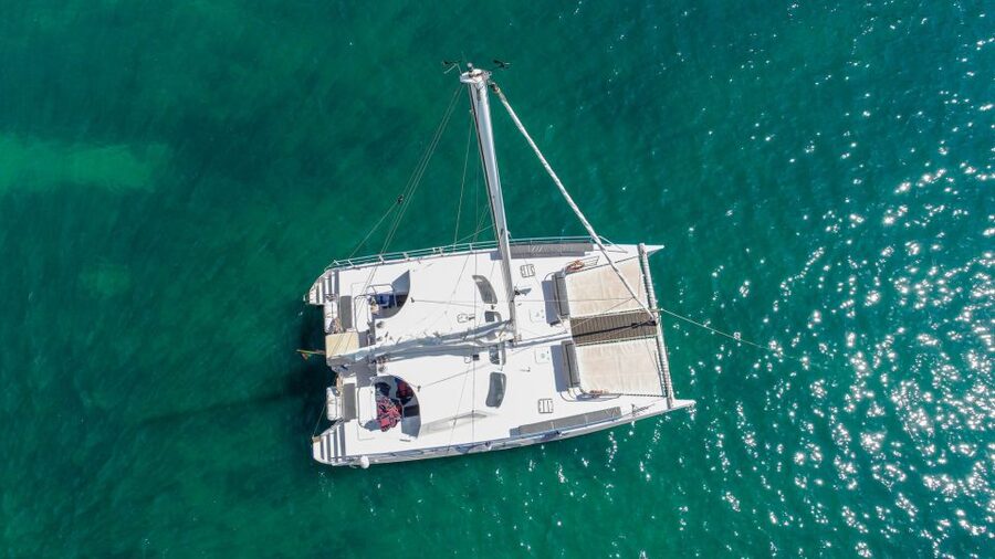 From Vilamoura: Sunset Catamaran Experience - The Caves and Rock Formations