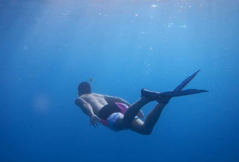 Fuerteventura: Lobos Island Catamaran Cruise with Lunch - Swimming and snorkeling in clear water