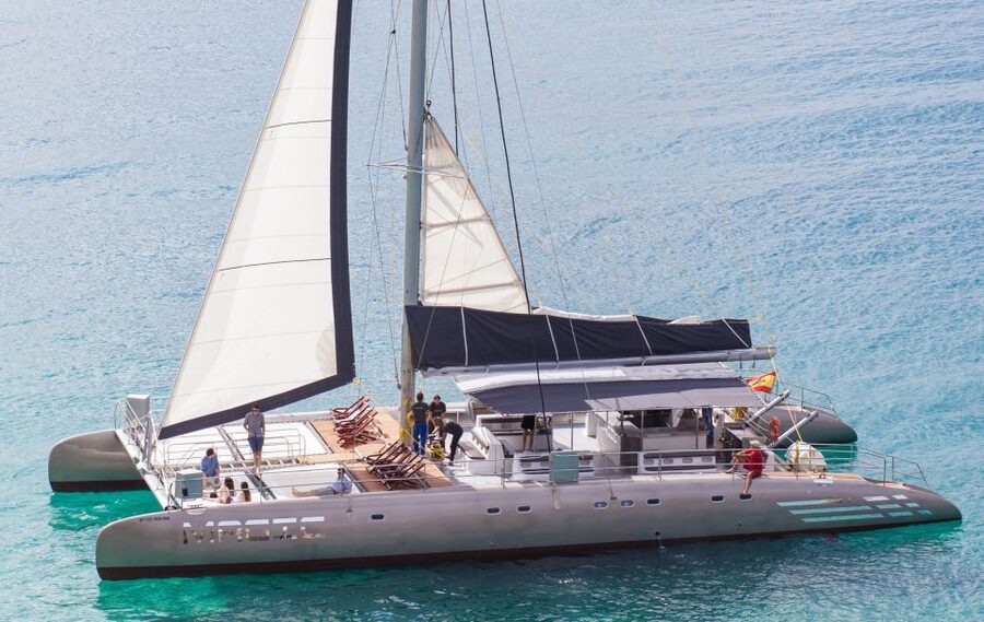 Fuerteventura: Magic Catamaran Trip with Food and Drinks - The Jandía swim stop