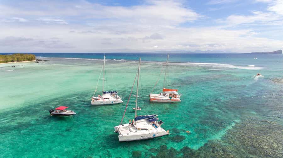 Full Day Catamaran Luxury Cruise to Northern Islands w Lunch - Gabriel Island after lunch