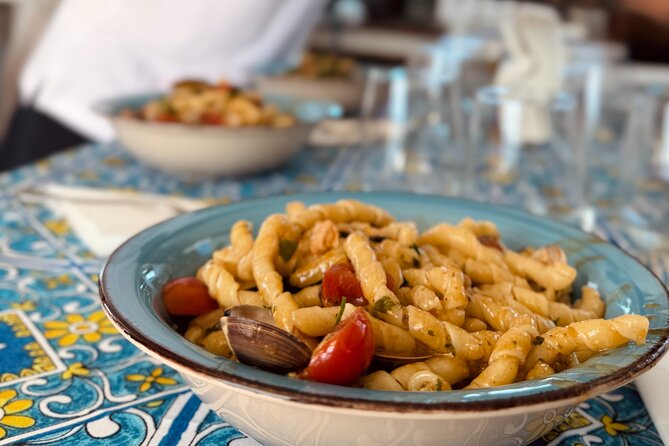 Full-day catamaran tour in Palermo: boat experience with lunch - Rocky Water at Capo Gallo Nature Reserve