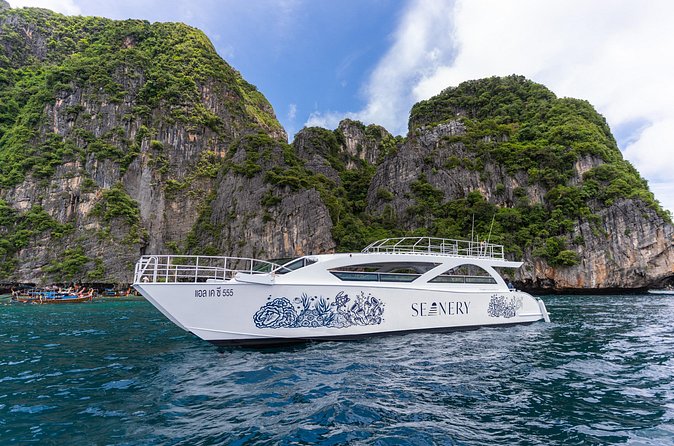 Full-Day Phi Phi and Maiton islands Tour by Speed Catamaran - Maiton Island and the sunset finish