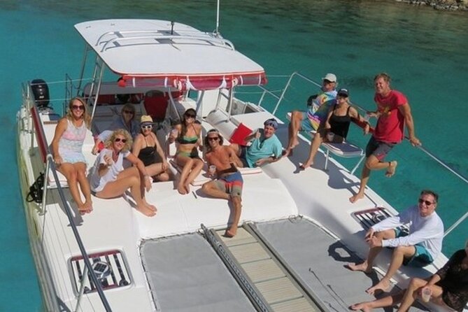 Full or Half Day Private Power Catamaran- USVI Beach and Snorkel - Lovango Cay for reefs or a polished beach stop