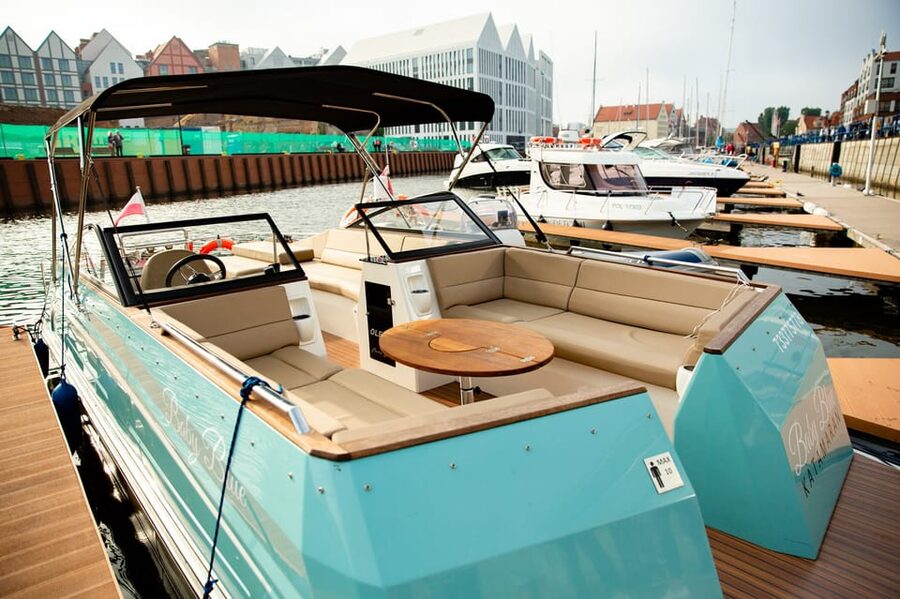 Gdańsk : Catamaran River Cruise - Starting at Marina Gdańsk on Szafarnia Street