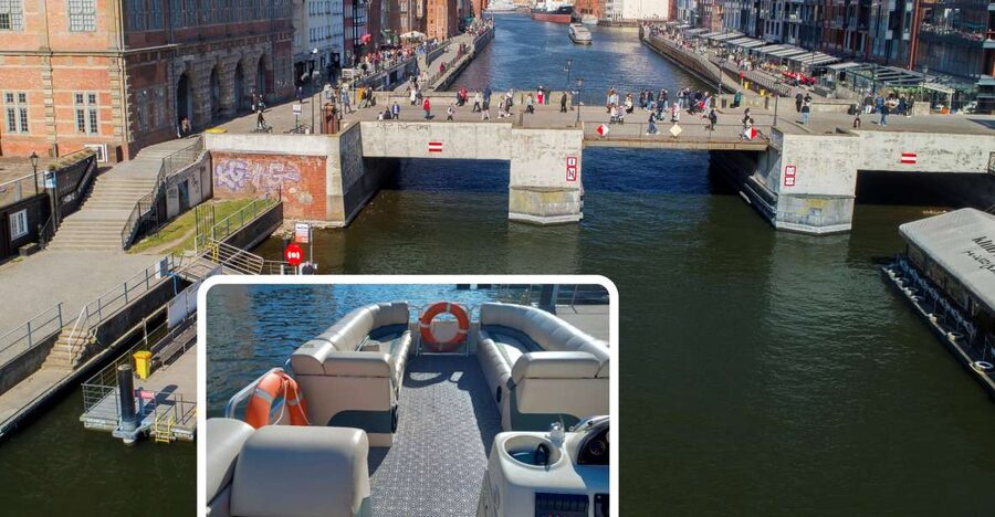 Gdańsk: Motlawa River Sightseeing Catamaran Cruise - Green Gate and the 15th-century Crane