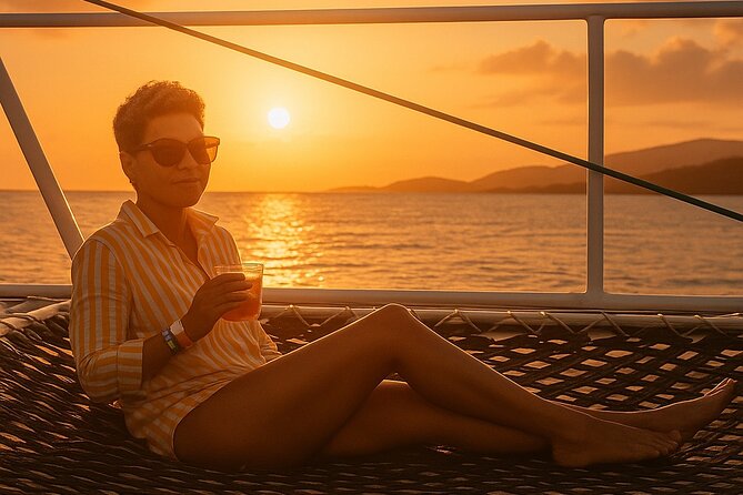 Grand Bahama Catamaran Sunset Cruise with Drinks and Snacks - Setting sail from Flamingo Bay at 4:30 pm