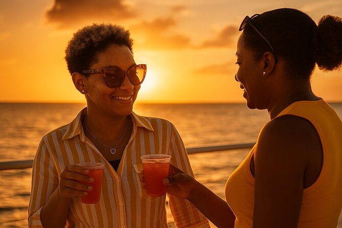 Grand Bahama Catamaran Sunset Cruise with Drinks and Snacks - A sunset cruise with two personalities