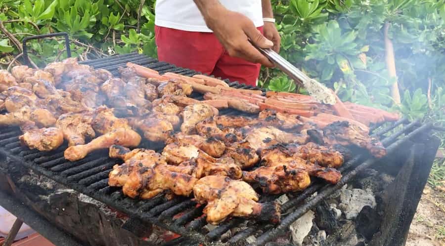 Grand Bay: Catamaran Cruise to Flat Island with BBQ Lunch - Flat Island, with time to choose your own pace