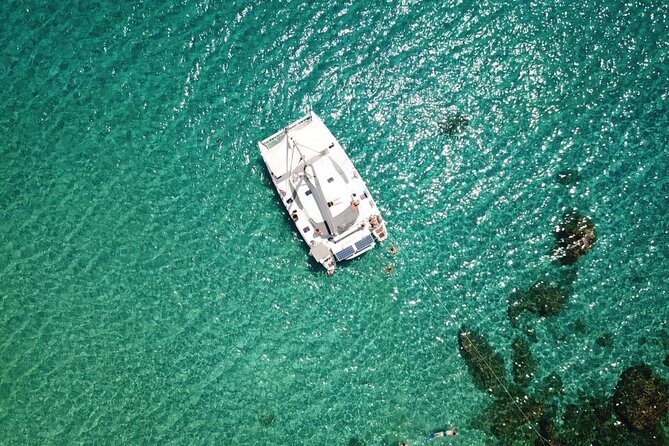 Half day Catamaran Morning Cruise in Kleftiko - Cape Vani and the open-water ride