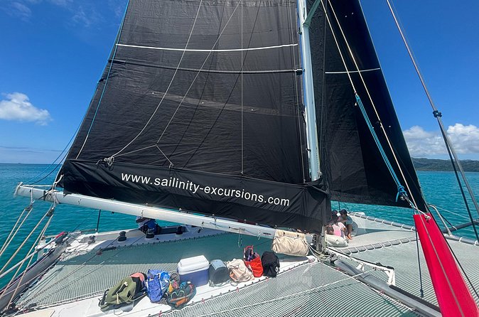 Half day catamaran sailing in the Sailinity Lagoon - How the price compares with what you receive