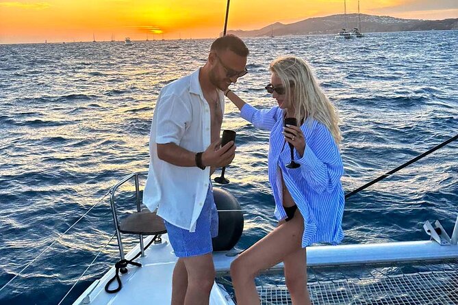 Half-Day Tailor-made Private Catamaran Cruise in Santorini - Thirassia: a quieter island pause
