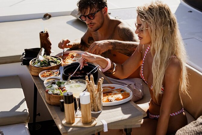 Heraklion: Dia Catamaran Cruise with Lunch by Top-50 Greek Chef - What the $131.81 price gives you