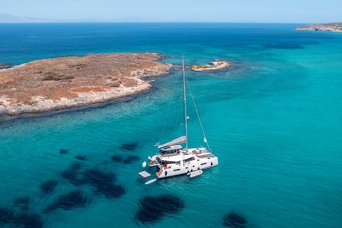 Heraklion: Dia Island Catamaran Cruise with Water Toys - Key points to know before you book