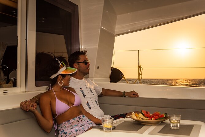 Heraklion Private Sailing Catamaran Cruise to Dia with Lunch - The crossing to uninhabited Dia Island