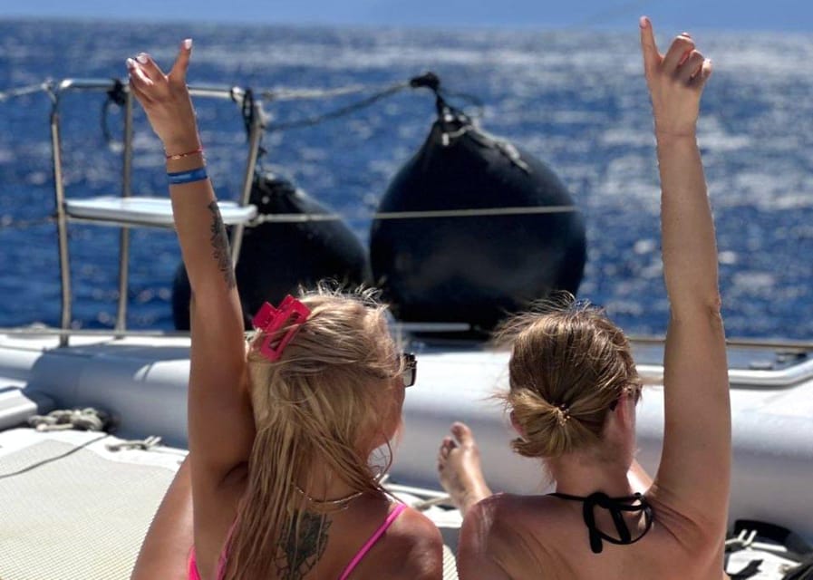 Hersonissos: Private Catamaran Cruise, Dia Island with Lunch - Family details that make the day easier