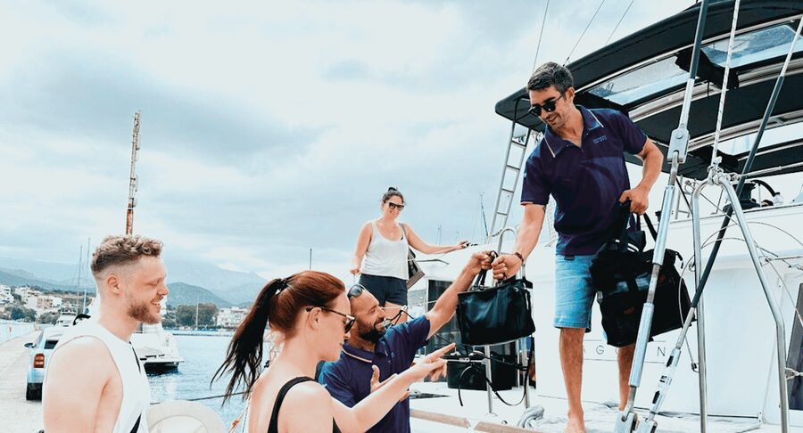 Hersonissos: Private Catamaran Cruise, Dia Island with Lunch - Who should book this Dia Island cruise?
