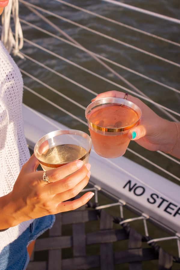 Hilton Head Island: Golden Hour Catamaran Cruise - The Lowcountry from the water