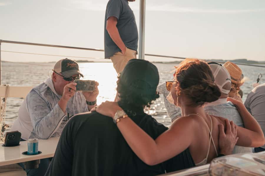 Hilton Head Island: Golden Hour Catamaran Cruise - The first part of the two-hour sail