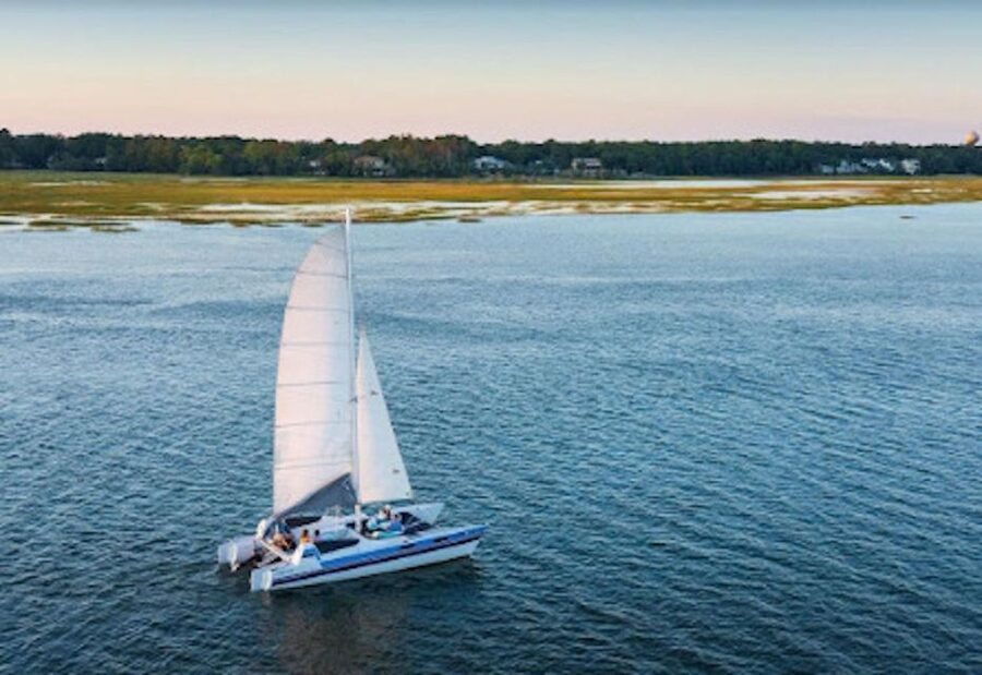 Hilton Head: Private Dolphin Day or Sunset Catamaran Sail - What the Salt Marsh Commentary Adds