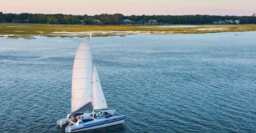 Hilton Head: Private Dolphin Day or Sunset Catamaran Sail - Watching for Dolphins and Coastal Birds