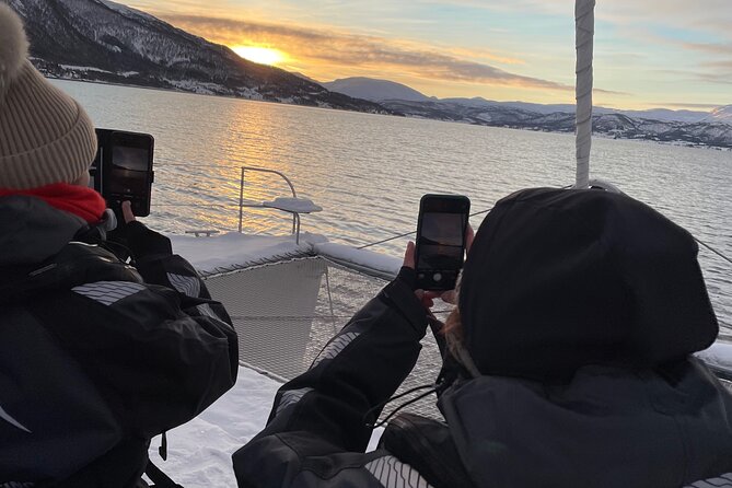 History Fjordcruise Around The Isle Of Tromso - Luxury Catamaran - Seeing Tromsø from the water