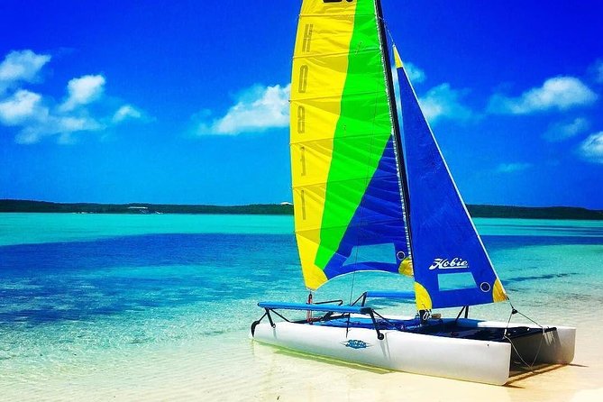 Hobie Cat Sailing with Miami Watersports - Setting sail from Key Biscayne