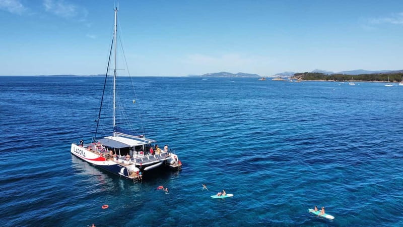Hyères: Morning Discovery - Guided Tour of the Coast by Catamaran - A comfortable ride on the Iladora