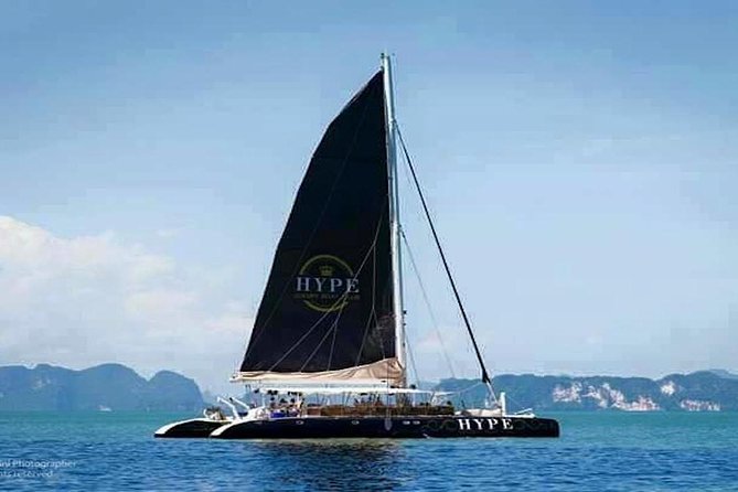 Hype Luxury Catamaran Cruise Experience - Lunch on the deck, from sushi to Thai curry