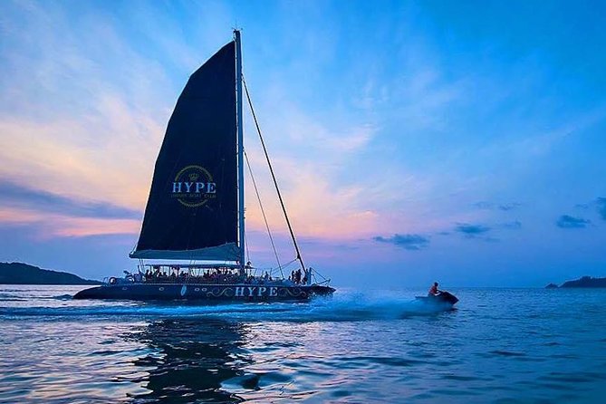 Hype Luxury Catamaran Cruise Experience - Sunbeds, music, and the beach-club mood