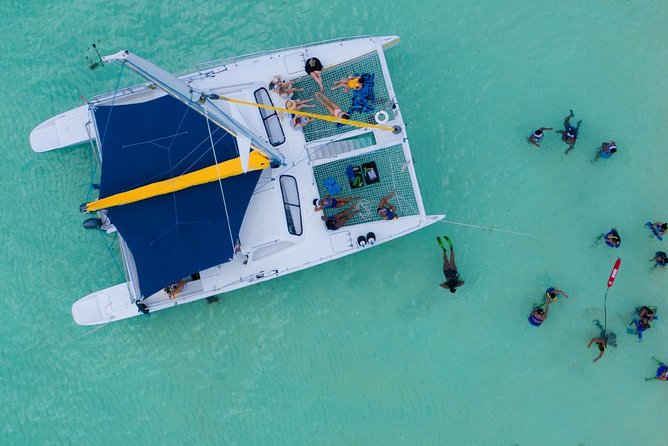 Icacos Deserted Island Catamaran, Snorkel, and Picnic Cruise - Drinks, music, and the social side of the catamaran