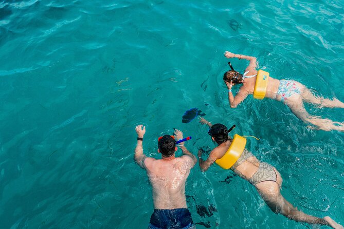 Icacos Island Catamaran Day Sail from Fajardo - The afternoon reef stop and return to Puerto del Rey