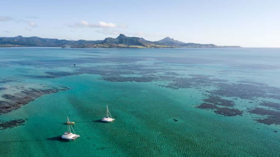 Ile Aux Cerfs Catamaran Trip w/ Lunch, Drinks & Transfer - Snorkeling in Clear Lagoon Water