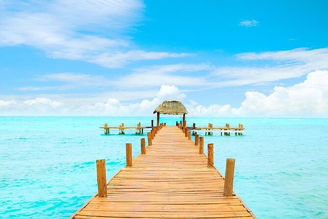 Isla Mujeres Catamaran Luxury Sailing Experience from Puerto Morelos - Playa Norte, a beautiful beach with a busy side