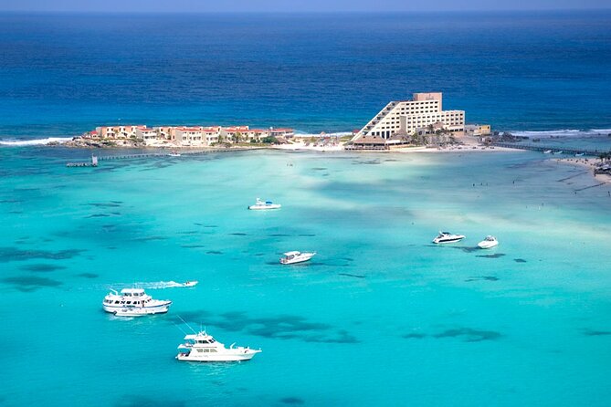 Isla Mujeres Catamaran Luxury Sailing Experience from Puerto Morelos - Buffet lunch, drinks, and the onboard mood