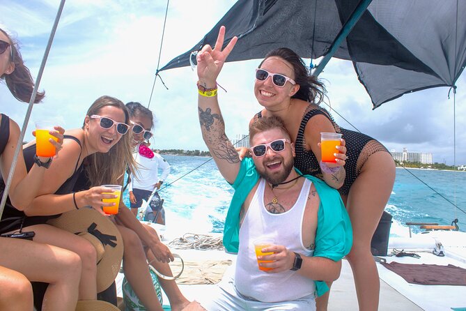 Isla Mujeres Catamaran Tour from Cancun with Snorkel and Open Bar - Snorkeling in the clear water