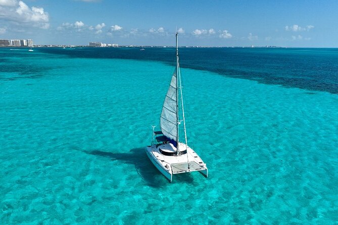 Isla Mujeres Catamaran Tour with Snorkeling, Open Bar & Buffet - What the $49 price really covers