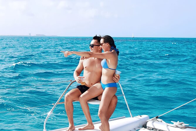 Isla Mujeres Catamaran Unlimited! from Cancun & Playa del Carmen - Catamaran time, open bar, and the beach club