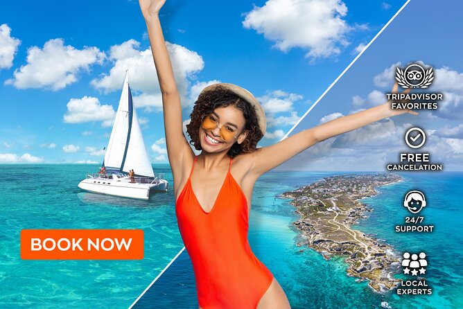 Isla Mujeres Premium Tour Transportation & Dock fee Included - Punta Sam and a short look beneath the water