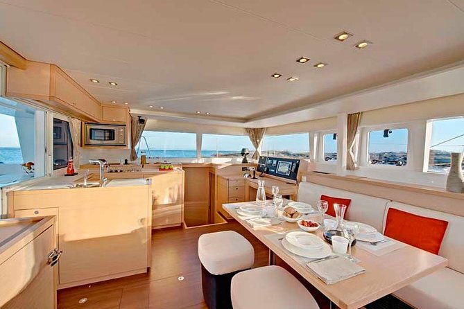 Island Hopping: Santorini Catamaran Charter Cruise with a skipper - What the shorter sailing outings tell you