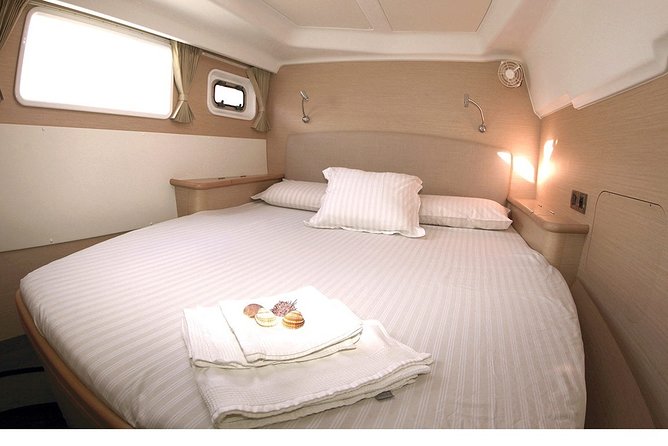 Island Hopping: Santorini Catamaran Charter Cruise with a skipper - Weather, swimming, and the Aegean pace