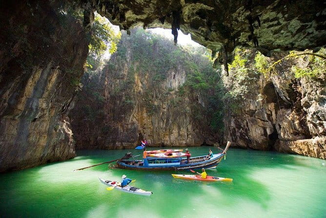 James Bond Island Full Day Tour by Speed Catamaran - Panyi Island: lunch beside a stilt-built fishing village