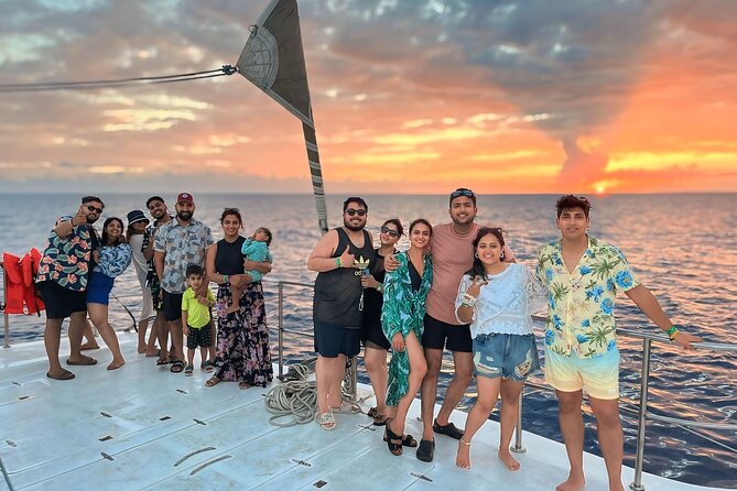 Jamwest Beach Negril Family Catamaran Cruise Pick up from Lucea - The catamaran ride along Negril’s coast