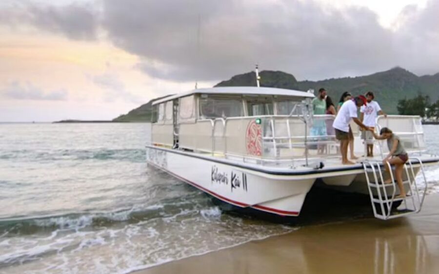 Kauai: Catamaran Sunset Cruise - The Huleia River comes before the sunset