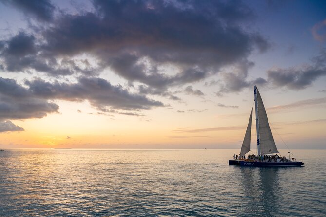 Key West Champagne Sunset Catamaran Cruise - Leaving Key West Harbor for the open water