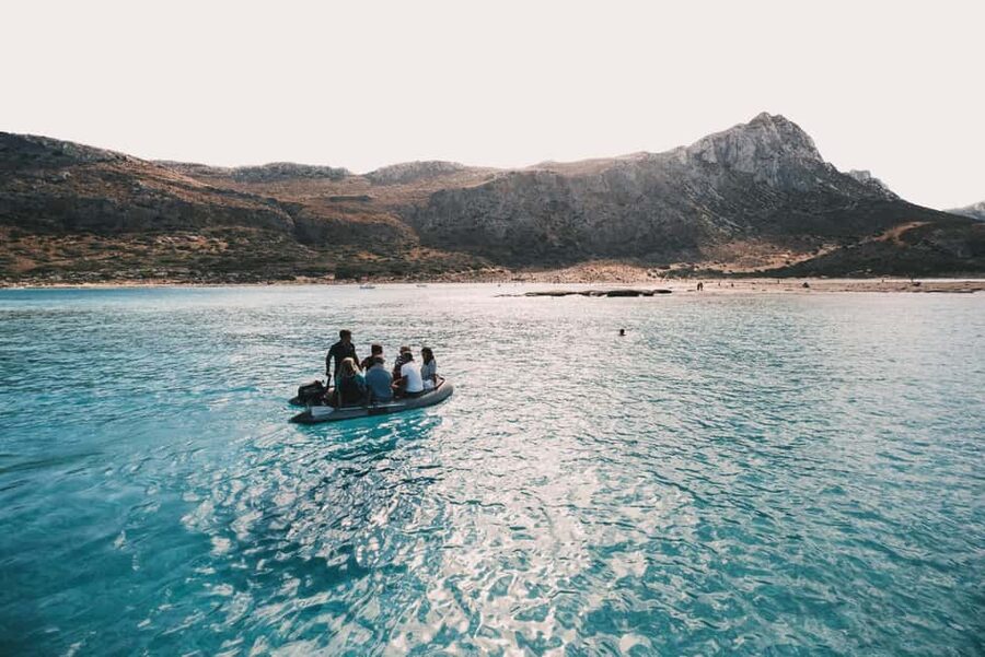 Kissamos: Catamaran Balos Sunset Cruise with Sushi & Drinks - The Catamaran Ride to Balos Lagoon