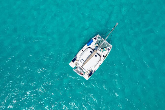 Knot at Work - Half Day Private Catamaran Cruise in Sint Maarten - Mullet Bay: the longest and most relaxed stop