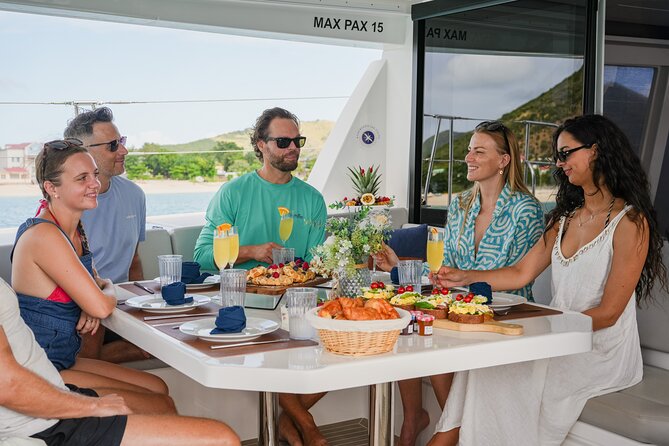 Knot at Work - Private Catamaran Tour in St Maarten - Full day - What comes with the $960 price
