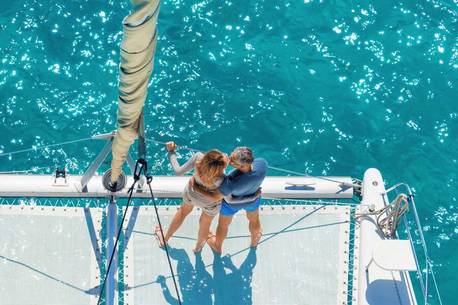 KOS: Catamaran Day Cruise – Swim, Snorkel, Food & Drinks! - A Greek lunch with the island in view
