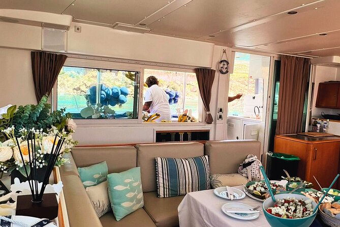 Kos: Catamaran Small Group Full-Day trip with Meal, Drinks, Swim - Key points to know before sailing