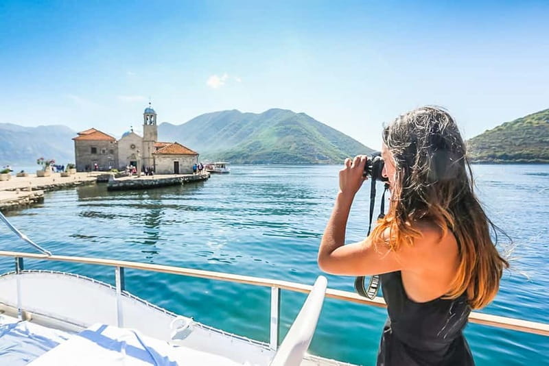 Kotor Bay: Full-Day Catamaran Cruise with Blue Cave Visit - Starting across the Bay of Kotor